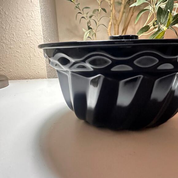 Dr Oetker Gugelhupf bundt 10" x 5" Baking Enamelled Pastry Form Sponge cake BLUE - Picture 13 of 15